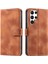 Samsung Galaxy S24 Ultra Cüzdan Kart Yuvaları Için Flip Case Bilek Kayışı Pu (Yurt Dışından) 5