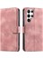 Samsung Galaxy S24 Ultra Cüzdan Kart Yuvaları Için Flip Case Bilek Kayışı Pu (Yurt Dışından) 1