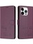 IPhone 13 Için Kılıf Pro Max Kapak Kapak Rfıd Engelleme Kart Tutucu Cüzdan Pu (Yurt Dışından) 5