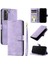 Samsung Galaxy S21 Artı Kickstand Bilek Kayışı Manyetik Pu Için Flip Case (Yurt Dışından) 5