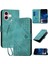 IPhone 16 Için Flip Case Kabartmalı Kelebek ve Kredi Kartı Yuvası Yüksek Telefon (Yurt Dışından) 1