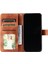 IPhone 15 Için Flip Case Pro Cüzdan Kart Yuvaları Manyetik Kickstand Pu Bilek (Yurt Dışından) 2
