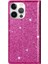 IPhone 14 Için Glitter Flip Case Pro Max Flip Case Cüzdan Pu Deri Kart (Yurt Dışından) 3