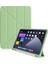 Apple iPad Air 11inç M2/M3 Kılıf Kalem Bölmeli Trifolding Case 2025-2024 2