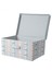 Kapaklı Katlanır Saklama Kutusu (Büyük) - Gri 4
