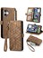 Iphone 16 Için Flip Case Darbeye Basit Iş Deri Kılıf Flip (Yurt Dışından) 1