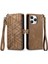 Iphone 16 Için Flip Case Pro Max Kapak Çevirin Darbeye Cüzdan Deri Kılıf (Yurt Dışından) 2