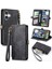 Iphone 16 Için Flip Case Darbeye Basit Iş Deri Kılıf Flip (Yurt Dışından) 1