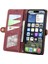 Iphone 16 Için Flip Case Darbeye Basit Iş Deri Kılıf Flip (Yurt Dışından) 2