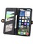 Iphone 16 Için Flip Case Artı Darbeye Deri Kılıf Cüzdan Kapak Çevirin (Yurt Dışından) 2