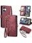 Iphone 16 Için Flip Case Artı Darbeye Deri Kılıf Cüzdan Kapak Çevirin (Yurt Dışından) 5