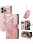 Iphone 16 Için Kılıf Pro Kelebek Kanat Çok Renkli Cüzdan Iş (Yurt Dışından) 1