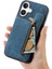 Iphone 16 Için Kılıf Artı Katlanabilir Arka Kapak Vintage Fermuar Cüzdan Standı (Yurt Dışından) 5