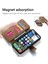 Iphone 16 Için Flip Case Retro Kart Standı Mıknatıs Koruyucu Malzeme Cüzdan (Yurt Dışından) 4