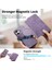 Iphone 16 Için Flip Case Artı Kart Standı Cüzdan Mıknatıs Koruyucu Malzeme (Yurt Dışından) 4
