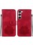 Samsung Galaxy S23 Artı Kickstand Kabartma Lotus Çiçek Için Flip Case (Yurt Dışından) 1