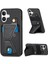 Iphone 16 Için Kılıf Braketi Standı Fonksiyonu Kart Sahibi Manyetik Tasarım (Yurt Dışından) 5