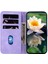 Samsung Galaxy S21 Kabartma Lotus Çiçek Kickstand Kickstand Için Flip Case (Yurt Dışından) 5