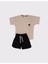 Çocuk Cotton Tshirt Şort Pamuklu Takım 1