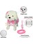 Peluş Tasmalı Yürüyen Fiyonklu Köpek 25 cm Sesli Havlayan Kafa ve Kuyruk Sallayan Köpek 3