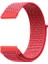 Xiaomi Watch S1 Için 22MM Cırtlı Kumaş Kordon-03 Kırmızı 1