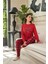 Kadın Ezgi Flexible Future Is Love Kırmızı Pijama Takım 0626 1