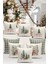 Yılbaşı Serisi Çift Tarafı Dijital Baskılı 8'li Kırlent Kılıfı Seti (Christmas Noel Cushion Cover) 1