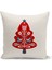 Yılbaşı Serisi Çift Tarafı Dijital Baskılı 4'lü Kırlent Kılıfı Seti (Christmas Noel Cushion Cover) 3