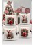 Yılbaşı Serisi Çift Tarafı Dijital Baskılı 4'lü Kırlent Kılıfı Seti (Christmas Noel Cushion Cover) 1