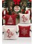 Yılbaşı Serisi Çift Tarafı Dijital Baskılı 4'lü Kırlent Kılıfı Seti (Christmas Noel Cushion Cover) 1