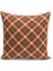 Yılbaşı Ekose Serisi Çift Tarafı Dijital Baskılı Kırlent Kılıfı (Christmas Noel Cushion Cover) 1