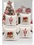 Yılbaşı Serisi Çift Tarafı Dijital Baskılı 4'lü Kırlent Kılıfı Seti (Christmas Noel Cushion Cover) 1