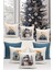 Yılbaşı Serisi Çift Tarafı Dijital Baskılı 8'li Kırlent Kılıfı Seti (Christmas Noel Cushion Cover) 1