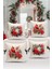 Yılbaşı Serisi Çift Tarafı Dijital Baskılı 4'lü Kırlent Kılıfı Seti (Christmas Noel Cushion Cover) 1