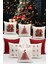 Yılbaşı Serisi Çift Tarafı Dijital Baskılı 8'li Kırlent Kılıfı Seti (Christmas Noel Cushion Cover) 1