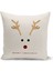 Yılbaşı Serisi Çift Tarafı Dijital Baskılı 4'lü Kırlent Kılıfı Seti (Christmas Noel Cushion Cover) 4