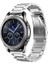 Good Case Galaxy Watch 7 (44MM) Için (20MM) Klasik Metal Kordon-04 Gümüş 1