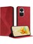 Oppo Oppo 10 Pro 5g Pu Deri Için Kılıf Folio Manyetik Kart Yuvaları Çevirin (Yurt Dışından) 1