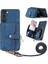 Samsung Galaxy S23 Ayarlanabilir Kordon 7 Kart Yuvaları Premium Standı (Yurt Dışından) 1