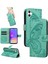 Kredi Kartı Yuvası Kabartmalı Kelebek ile Samsung Galaxy A06 Için Flip Case (Yurt Dışından) 4