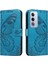 Oppo A3 Pro 5g Için Flip Case Ayrılabilir El Kayışı ile Kabartmalı Kelebek (Yurt Dışından) 1