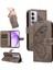 Oppo A3 Pro 5g Için Flip Case Ayrılabilir El Kayışı ile Kabartmalı Kelebek (Yurt Dışından) 5