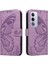 Oppo A3 Pro 5g Için Flip Case Ayrılabilir El Kayışı ile Kabartmalı Kelebek (Yurt Dışından) 5
