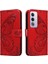 Oppo A3 Pro 5g Için Flip Case Ayrılabilir El Kayışı ile Kabartmalı Kelebek (Yurt Dışından) 1