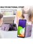 Samsung Galaxy A22 4g Premium Deri Fermuar Kapatma Standı 7 Kart (Yurt Dışından) 2