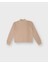 Genç Kız Balıkçı Yaka Crop Sweatshirt 1
