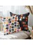 Modern Tasarımlı 2'li Yastık Içi ve Kırlent Kılıfı 45CM 113477 1
