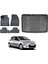Renault Clio 3 2011 Model Kancasız Model Bagaj Havuzu+3d Araca Özel Paspas Takımı Birebir Uyumlu 1