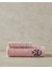 Retro Bloom Pamuklu Bordürlü El Havlusu Pembe 3
