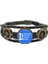 Maldives Adaları Hindistan Okyanus Deri Kaplı Okyanus Bracelet Wristband (Yurt Dışından) 1